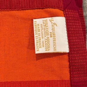 Williams Sonoma Jacquard Français 100% Cotton Placemats & Napkins, Made France